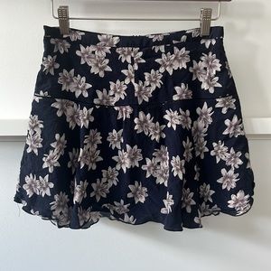 Aritzia Sunday Best Zelda Floral Eyelet Skirt